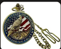 49008 - Invicta Vintage Americana Pocket Watch - 47mm, Bronze (49008) #32