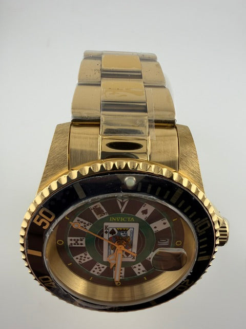 5052--Invicta House of Cards Mens Watch Green Dial