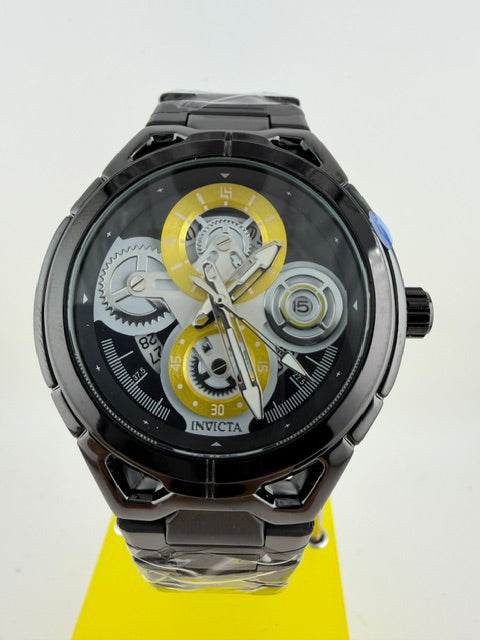 79009-Invicta S1 Ralley Men's Watch 44mm Black/Yellow