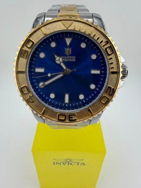 MPW-0265 - Montres Prestige X Invicta Men's Watch - 46mm, Steel W/Blue Dial