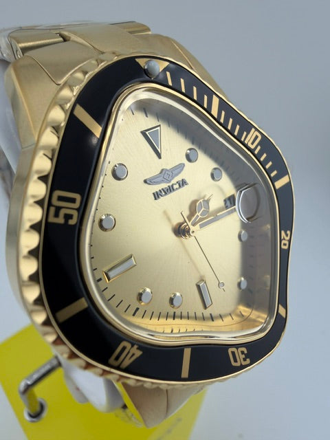 51005 - Invicta Artist Men's Watch - 40mm, Steel (51005) Gold w/Black Dial