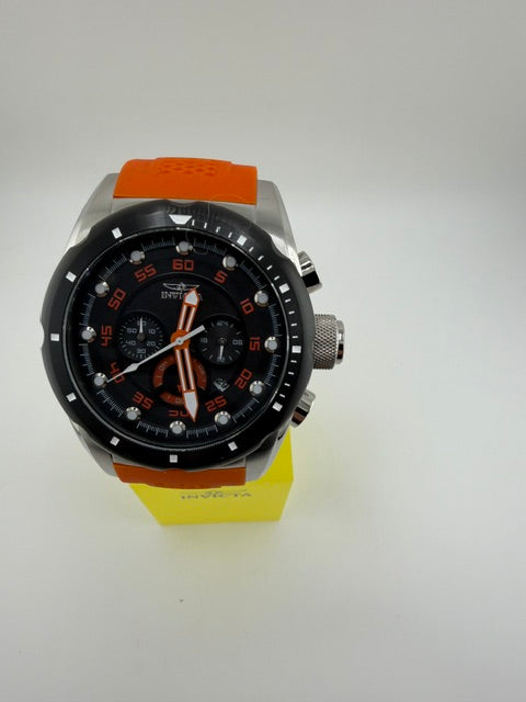 69830-Invicta Speedway Men's Quartz Chronograph Orange Band