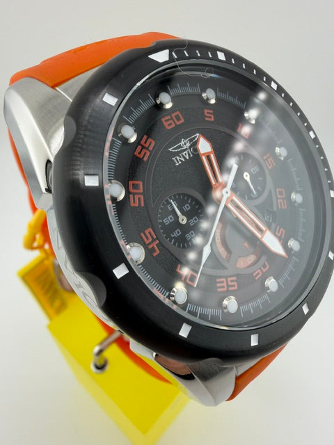 69830-Invicta Speedway Men's Quartz Chronograph Orange Band