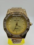 69367-Invicta Wildflower Womens Watch-Gold Band W/Gold Jeweled Bezel