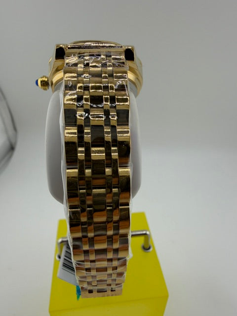 69367-Invicta Wildflower Womens Watch-Gold Band W/Gold Jeweled Bezel