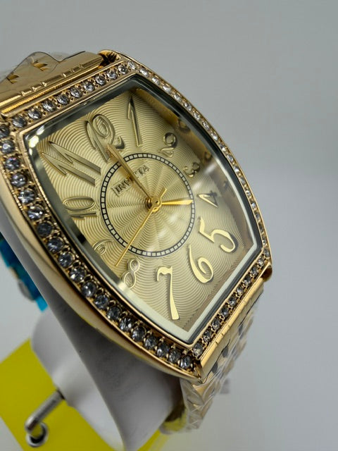 69266-Invicta Wildflower Petal Womens Watch-Gold w/Gold Dial