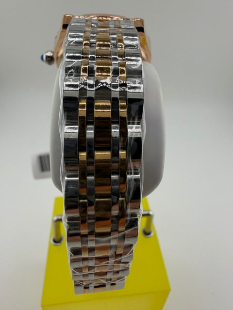 69366-Invicta Wildflower Womens Watch-Two Tone Band W/Rose Gold Jeweled Bezel