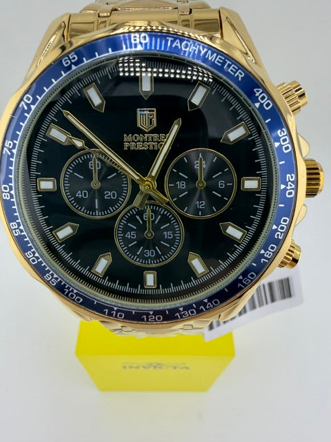 MPW-0338 - Montres Prestige Men's Watch - 44mm, Black (MPW-0322) #4