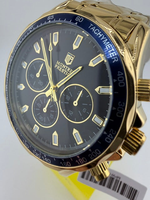 MPW-0338 - Montres Prestige Men's Watch - 44mm, Black (MPW-0322) #4