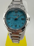 50389-Invicta Wildflower Silver with Teal Dial