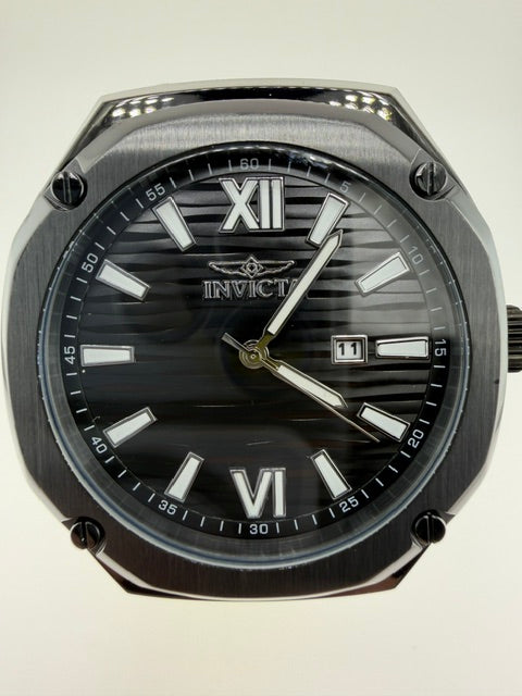 50697-Invicta Akula Quartz Black Silicone Strap