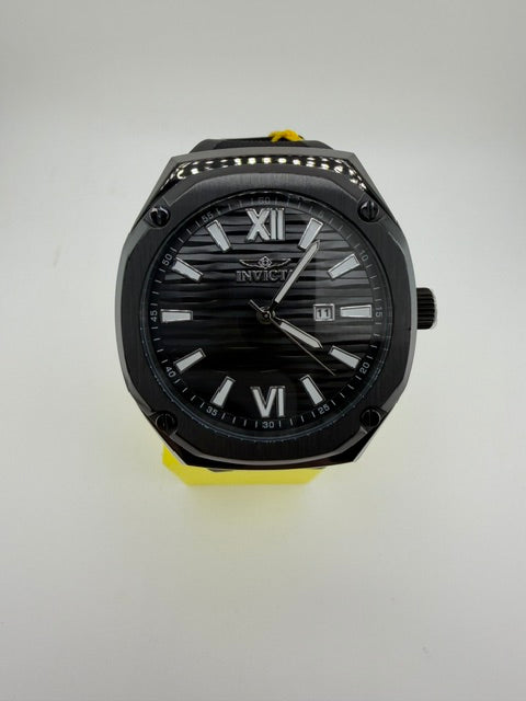 50697-Invicta Akula Quartz Black Silicone Strap