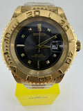 50398-Invicta Pro Diver Gold Tone, With Black Dial Luminous hand Rotating Bezel and Date