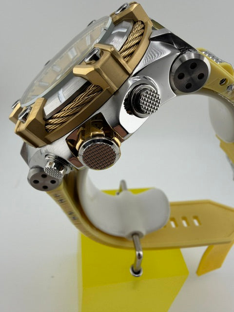 49808-Invicta Bolt Surge Mens Watch Tan and Gold