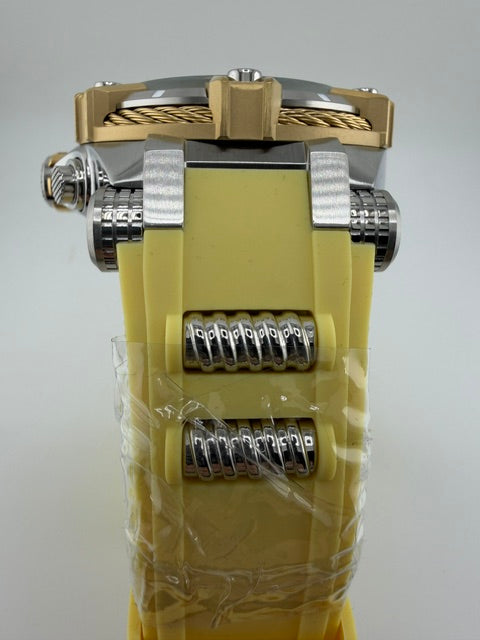 49808-Invicta Bolt Surge Mens Watch Tan and Gold
