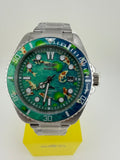 51069 Invicta Visions from above Blue Koi Fish Watch