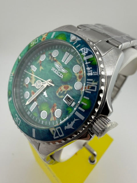 51069 Invicta Visions from above Blue Koi Fish Watch