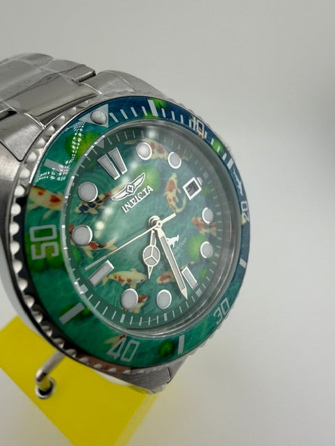 51069 Invicta Visions from above Blue Koi Fish Watch