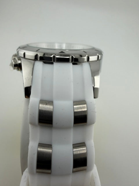 37347-Invicta Lady Angel Chronograph White W/White Dial