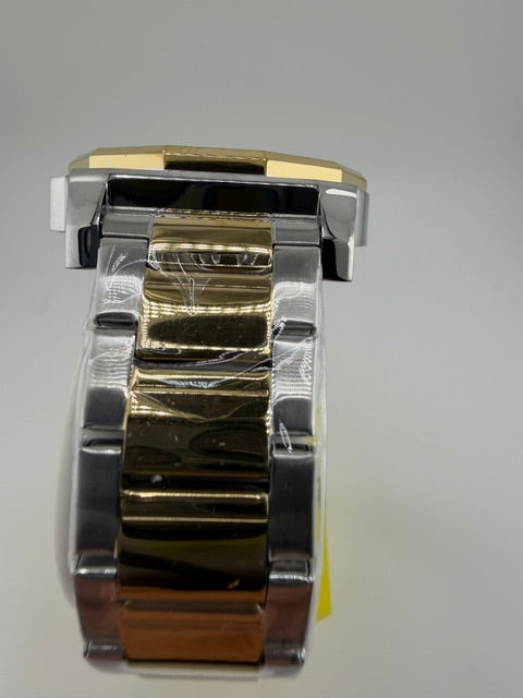 46846-Invicta Speedway Multifunction Two Tone W/Gold Face