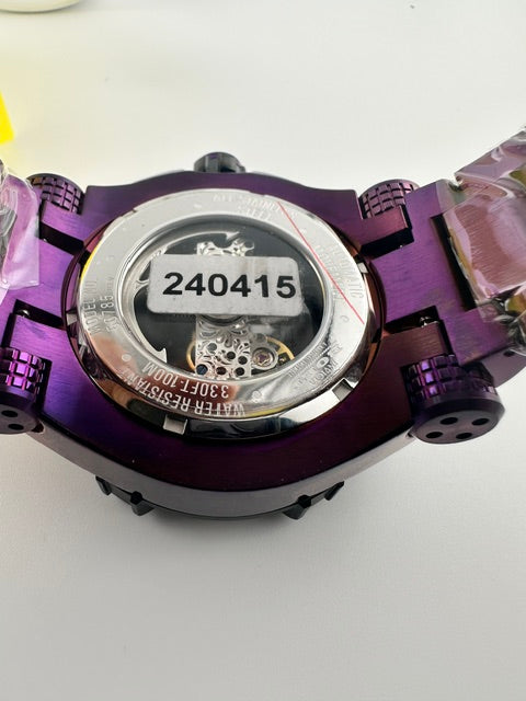 50785 - Invicta Bolt Phantom Automatic Men's Watch - 52mm, Purple (50785) #19