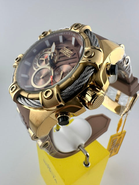 48384 - Invicta Bolt Vestige Men's Watch - 52mm, Tan, Gold (48384) #2