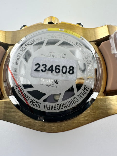 48384 - Invicta Bolt Vestige Men's Watch - 52mm, Tan, Gold (48384) #2