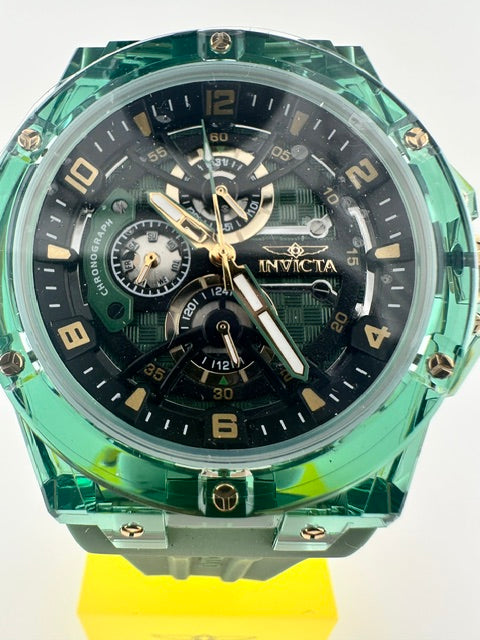48805 - Invicta Racing Saphirex Men's Watch - 46mm, Green (48805) #2
