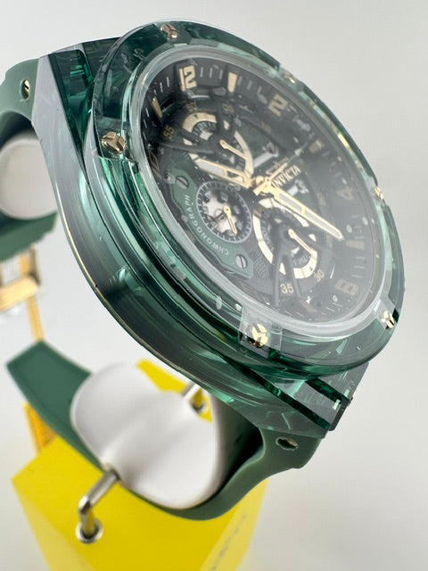 48805 - Invicta Racing Saphirex Men's Watch - 46mm, Green (48805) #2