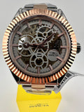 69756 - Invicta Objet D Art Glyph Automatic Men's Watch w/ Skeleton Dial - 43mm, Silver, Rose Gold (69756) #10