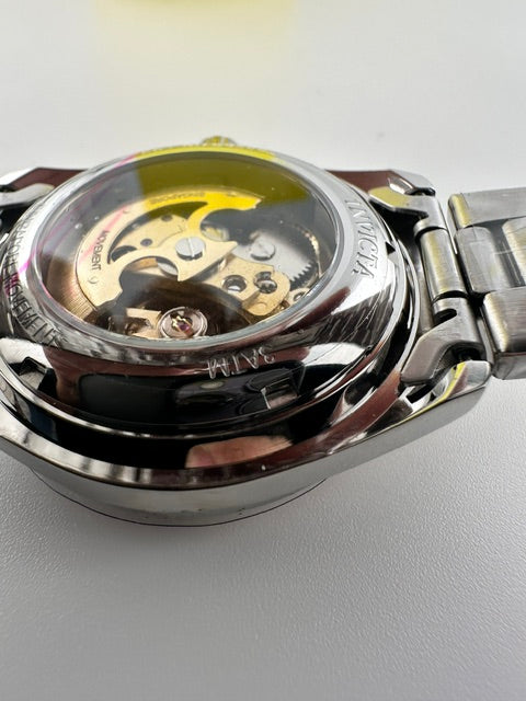 69599 - Invicta Objet D Art Excelsior Automatic Men's Watch w/ Skeleton Dial - 43mm, Silver, Rose Gold (69599) #13