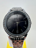 70454 - Invicta Celestial  Lady 30mm Silver Tone Case Black+White Metal Dial Silver Band SD-006 Quartz #2