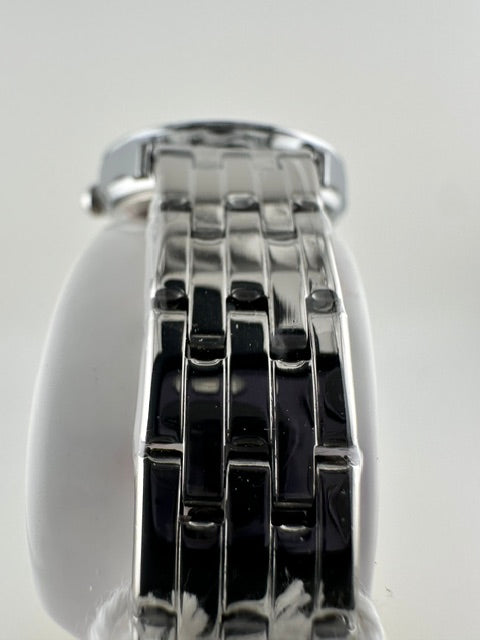 70454 - Invicta Celestial  Lady 30mm Silver Tone Case Black+White Metal Dial Silver Band SD-006 Quartz #2