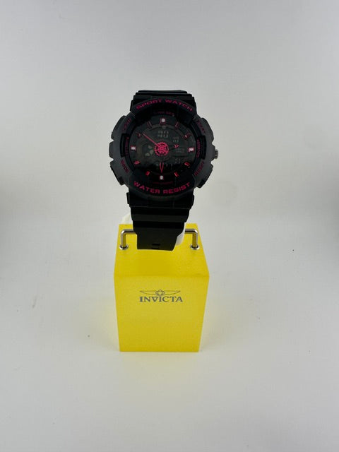 70322 - Invicta Celestial  Lady 44mm Black Tone Case Black Metal Dial Black Band Electronic and SD-006 Digital and Quartz #3