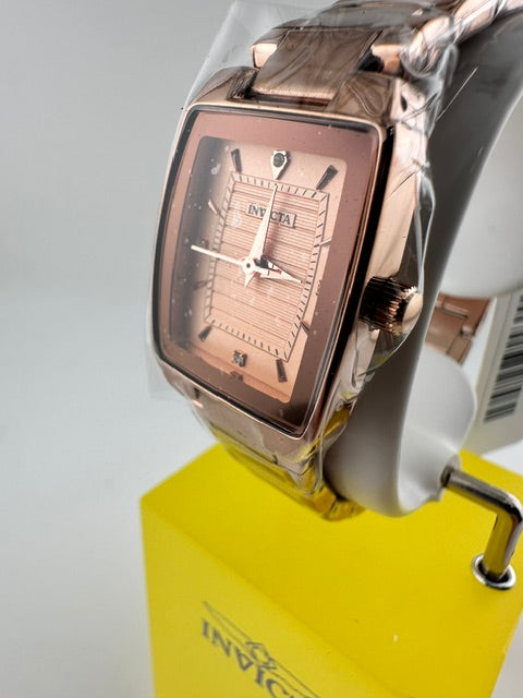 70280 - Invicta Celestial  Lady 22.7mm Rose Gold Tone Case Rose Gold Metal Dial Rose Gold Band SD-006 Quartz #1