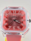 70319 - Invicta Celestial  Lady 39mm Transparent Tone Case Pink Plastic Dial Pink Band SD-006 Quartz #6