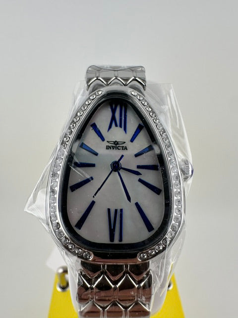 70380 - Invicta Celestial  Lady 25.9mm Silver Tone Case Silver Metal Dial Silver Band SD-006 Quartz #10