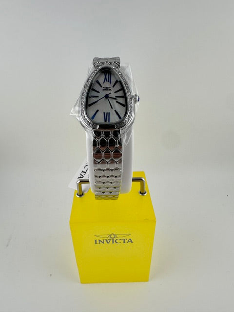 70380 - Invicta Celestial  Lady 25.9mm Silver Tone Case Silver Metal Dial Silver Band SD-006 Quartz #10