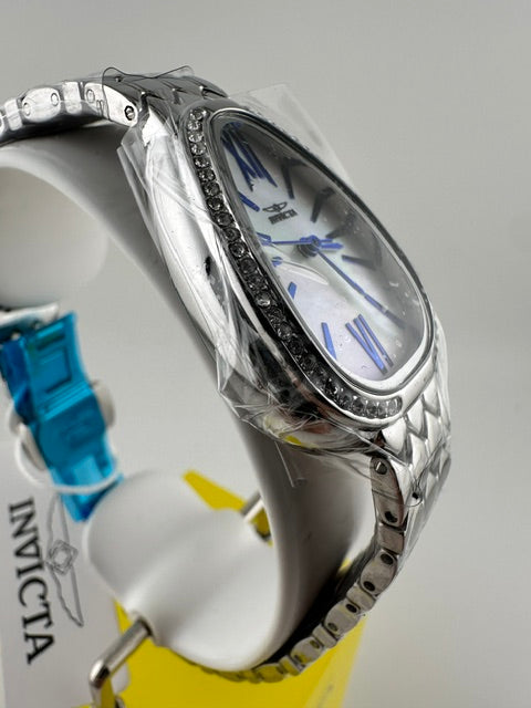 70380 - Invicta Celestial  Lady 25.9mm Silver Tone Case Silver Metal Dial Silver Band SD-006 Quartz #10
