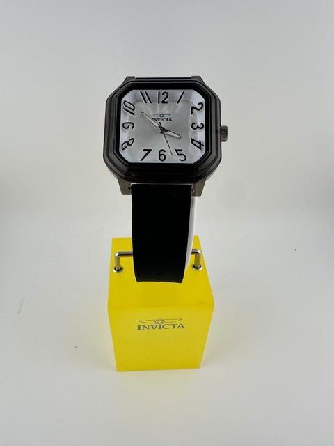 70321 - Invicta Celestial  Lady 39mm Black Tone Case White Plastic Dial Black Band SD-006 Quartz #10