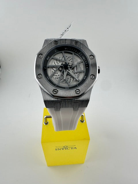 70039 - Invicta Speedway Rim Men's Watch - 42mm, White (70039) #11
