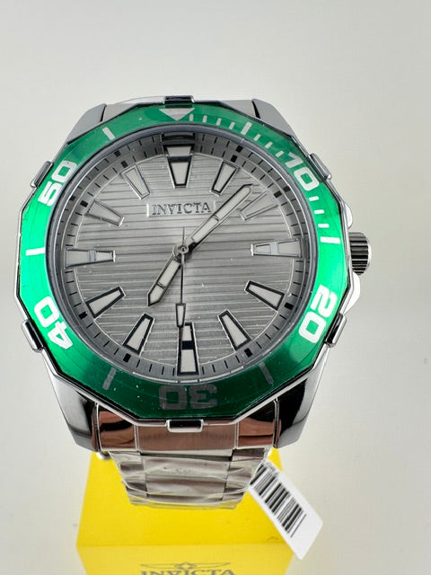 79015 - INVICTA Diver Meridian Men 46mm Metal Silver Silver dial MG68 Quartz #24