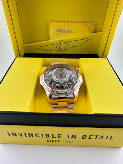 48901 - Invicta Specialty Twin Axis Men's Watch w / Skeleton Dial- 46mm, Rose Gold (48901) #1