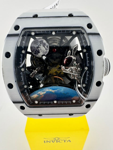 49012 - Invicta S1 Rally Interstellar Automatic Men's Watch w/ Skeleton Dial - 41mm, White (49012) #3