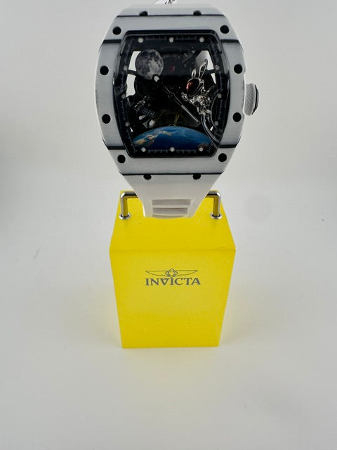 49012 - Invicta S1 Rally Interstellar Automatic Men's Watch w/ Skeleton Dial - 41mm, White (49012) #3