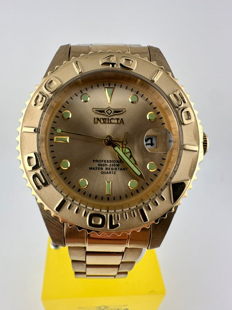 69522-Invicta Pro Diver Gold Tone