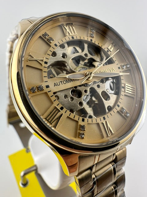 69115 - Invicta Objet D Art Automatic Men's Watch w/ Skeleton Dial - 40mm, Gold (69115) #6