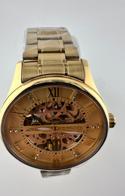 69115 - Invicta Objet D Art Automatic Men's Watch w/ Skeleton Dial - 40mm, Gold (69115) #6