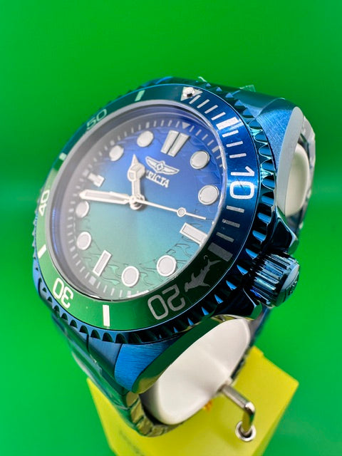 50966 - Invicta Pro Diver Men 43mm Stainless Steel Blue Blue+Green+Gradient dial PC21 Quartz #14