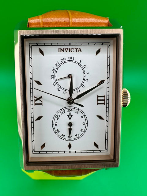 46858 - Invicta Vintage Men's Watch - 30mm, Light Brown (46858) #1